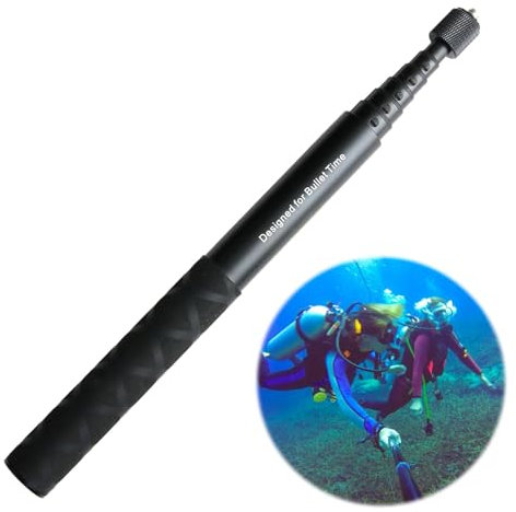Palos Selfie Invisible X3, Palo de Selfie de Aluminio Secciones, Extensible, Monopod Telescópico Portátil para Insta,360 Go3 Go2 X3 X2 Hero 12 11 10 9