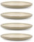 Quid Duna 4 Plato Llano Cerámico 26,5x2,8cm Loza Apto Microondas Apilable