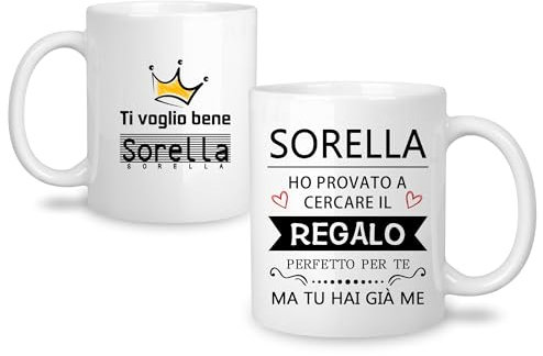 Yufansd Regalo Divertente Tazze In Ceramica 11oz - Ho Provato A Cercare Il Regalo Perfetto Per Te Ma Tu Hai Gia Me- Personalizzata Tazza di Compleanno di Natale per Donna