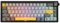 MechLands AK650 65% Gasket Mechanical Keyboard, 3 Modes Wireless Gaming Keyboard with 0.85'' TFT Screen & Knob, Hot Swappable, 5000 mAh Battery, Flex-Cut Plate & PCB, RGB (Black Grey)