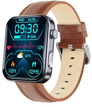 Health Smart Management Watch F300, schermo HD da 2,10, con ECG, BMI, HRV, monitoraggio del sonno e altri dati. Orologio intelligente con funzione SOS con un clic, per gli appassionati di salute e