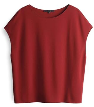 someday Damen Sweatshirt | Sweatshirt UVALERIE Regular mit dezenter Kantenverarbeitung Ruby red, 38