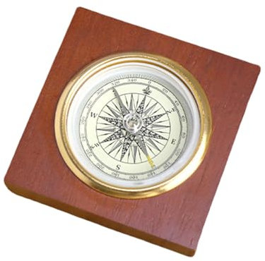 Pocoiau Zirkel aus antikem Holz, Zincs, Legierungen, für den Außenbereich, langlebig, für den Außenbereich und Navigation