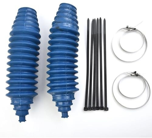 Abrazaderas, fuelle, fuelle de piñón, cremallera, fuelle de dirección, kit de accesorios de silicona for reemplazo de fuelle de dirección de piñón y cremallera