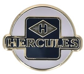 NTS Parts Emblem Metall 53 mm 2 mm lackiert kompatibel mit Hercules K 50 | Selbstklebend, geprägt, OEM MG00008390 kompatibel mit Hercules K 50 1977-1980