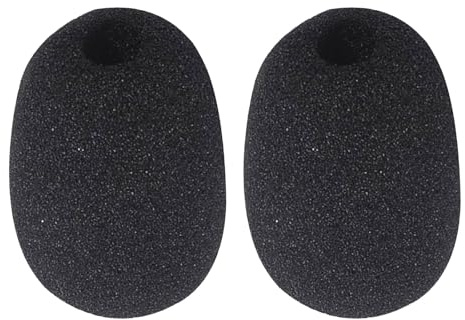 ANMITI Lot de 1/2/5 housses de filtre de rechange en mousse pour microphone