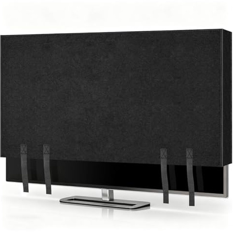 HTtoy TV Cover Moving Dust Anti-Scratch TV for Flat Screen TVs up to 65 x 36 Inches, Protection for Flat Screen TVs When Moving House, Renovation or Storage