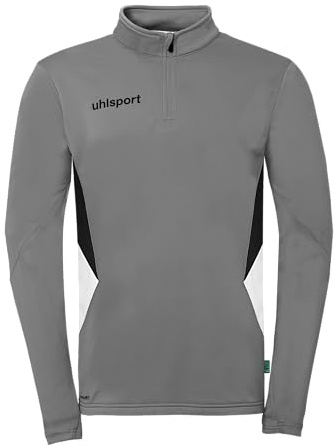 uhlsport Equipe 29 1/4 Zip Top – Sport Pullover mit Reißverschluss, Teamwear Zip-Top für Training & Aufwärmen