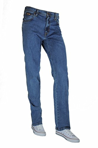 Wrangler Men's Jeans (36W x 30L, stonewash (010))