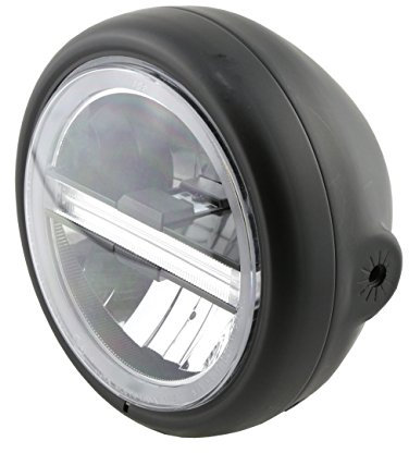 HIGHSIDER Pecos Typ 6 Motorrad 5 3/4 Zoll LED-Scheinwerfer mit Tfl, E- geprüft