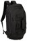CREATOR Sporttasche für Herren und Damen, taktischer Duffle-Rucksack, Turnbeutel mit Schuhfach, Reiserucksack, Gepäck, Schwarz, 35L, Reiserucksäcke