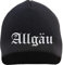 HB_Druck Allgäu Beanie Mütze - Altdeutsch - Bestickt - Strickmütze Wintermütze Einheitsgröße Schwarz