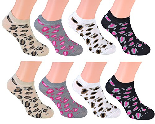 Cocain underwear 8 Paar Sneaker Socken Damen -verschiedene Modelle - Grössen 35 36 37 38 39 40 41 42