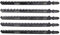 Jigsaw Blades MASO 5 PCS T344D T-Shank Jig Saw Blade Universal Jig Blade Assortment for Cutting Metal Wood PVC and More - fit Bosch, Dewalt, Hitachi, Makita, Festool etc