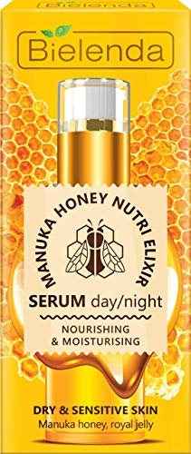 Bielenda HONEY NUTRI ELIXIR Erlebnis-feuchtigkeitsspendendes Serum Tag/Nacht der Haut trocken und empfindlich 30g