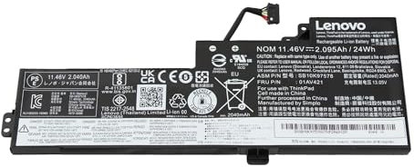 Lenovo ThinkPad T470 (20HD/20HE) Original Akku 24Wh intern