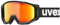 uvex athletic CV - Bike Goggle für Damen und Herren - konstraststeigernd - beschlagfrei - black/orange-orange - one size
