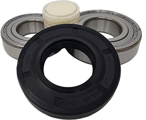 vm-doka Lagersatz Kugellager 6205 SKF 6206 SKF Wellendichtung 35x65,55x10/12 kompatibel mit Waschmaschinen Samsung DC6200008A