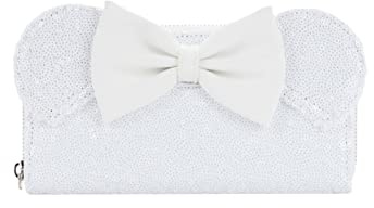 Loungefly Disney by Porte-Monnaie Minnie Sequin Wedding