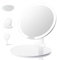 Beautifive LED Travel Lighted Makeup Mirror,3 Colors Light Modes Portable Vanity with Lights, Rechargeable Light up Mirror