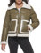 Levi's Damen Breanna Pufferjacke (Standard-und Übergrößen) Kunstlederjacke, Olivgrüne Sherpa-Tasche aus Kunstleder, XS