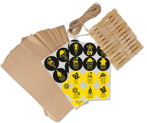 Borussia Dortmund BVB Adventskalender zum BEF?llen, Aufkleber Weihnachten Geschenkt?Ten, 22660400