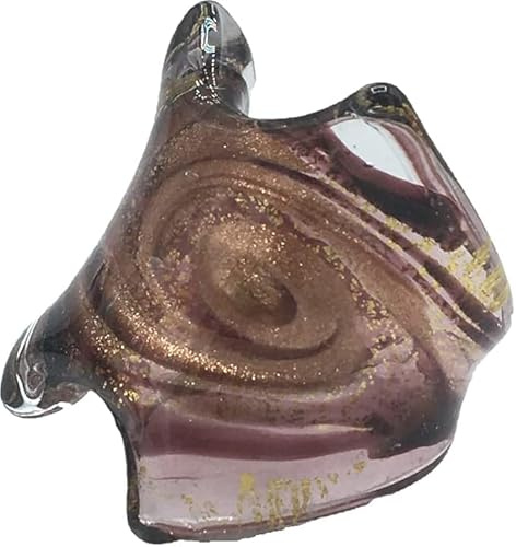 ANNEAU EN VERRE DE MURANO ANTIQUE MURRINA VENTIANA, Verre, Rouge