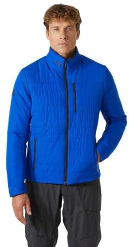 Helly Hansen Chaqueta aislante Crew 2.0 para hombre, 543 Cobalto 2.0, L