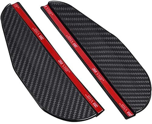 YSOCKS 2 Stück Auto Rückansicht Spiegel Regen Abdeckung, Für BMW E46 E39 E90 E60 E36 F30 F10 E34 X5 E53 e30 F20 E92 E87 M3 M4 M5 X5 Autos Rückspiegel Abdeckung