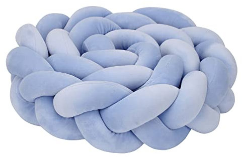 IIQI® Letto a ​Treccia Cuscino, Cuscino Intrecciato (B108,200cm)