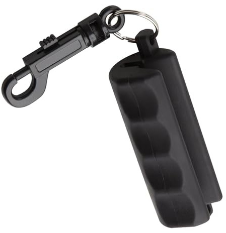 ZEACCT 1-Pack Archery Bow Puller, Non-Slip Silicone Design with Keychain, Durable and Lightweight, Perfect for Outdoor Target Shooting and Archery Enthusiasts, Easy to Carry and Use (Black)