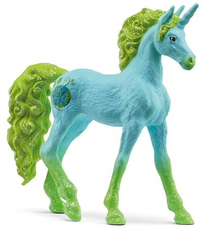 schleich BAYALA | Sammeleinhorn Terra 70795 | 1 Teile | Sammelfigur ab 5 Jahren | magische Sammelfiguren | einzigartige Sammelfigur | Geschenk für Mädchen und Jungen