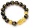 Jiqoe PIXIU Armband für Damen, Feng Shui Reichtum Buddhismus Armband Pixiu Amulett Stretch Armband All-Match für Unisex Händler