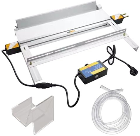 Quixnova 30 cm/60 cm/125 cm Cintreuse Acrylique en Plastique PVC Machine à cintrer boîte Lumineuse Chauffage avec Support Chauffage PVC cintreuse chauffante – température réglable,60cm