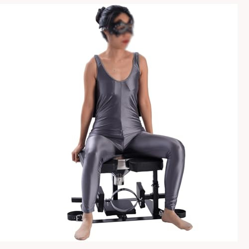 HeYie Sm Verstellbarer Toilettenstuhl, Erotischer Stuhl, Sex-unterbank(Color:Sexstuhl + Trichter)