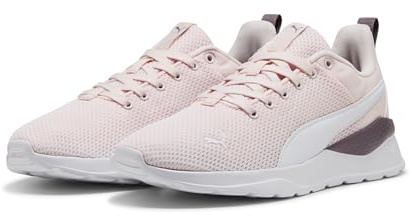 PUMA Mixte Anzarun Lite Basket, Jasmin Flower White Prune Confiture, 41 EU