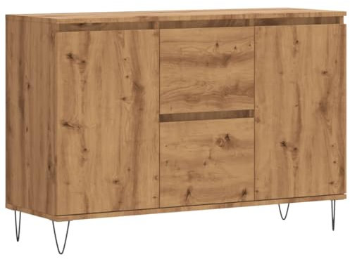 vidaXL Sideboard Artisan-Eiche 101,5x35x70 cm Holzwerkstoff