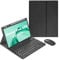 Keyboard Case for Honor Pad X8A 11 Inch 2024 - Wireless Detachable Keyboard Cover with Pencil Hold, Rechargeable Tablet Mouse,Black