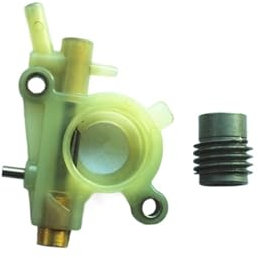 LALAL Pompa OLIO Con Ingranaggio A Vite Senza Fine Adatto for ALPINA CASTOR 400 450 460 500 510 Motosega Auti Oliatore Gruppo