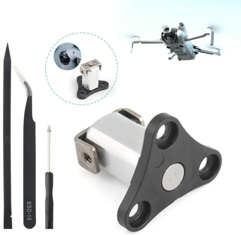 RongZy Vorderarm-Scharniere, Armwelle für DJI Mini 4 Pro/Mini 3, Vorderarmachse, Ersatz für DJI Mini3/Mini 4 Pro Drohne Zubehör mit Reparaturwerkzeugsphone Ersatzzubehör