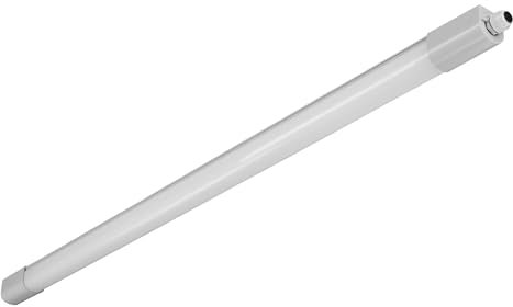 ELG Leuchten LED Feuchtraumleuchte 120cm 4000K Leistung umschaltbar 17W/33W 2100lm/4000lm IP66 wasserfest led feuchtraumleuchte 120cm garagenbeleuchtung werkstattlampe kellerleuchte