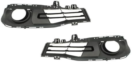 Conpert Nebelscheinwerfer Abdeckung für BMW 3er F30 F31 340i 2016-2018, Nebelscheinwerferverkleidung, Nebelscheinwerferrahmen, Nebelscheinwerferabdeckung