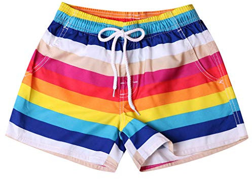 Générique Pantaloncini Da Bagno Cactus Jack Trunks Surfing Rapido Nuoto asciutto Pantaloncini da Donna Beach Watershort Swimming Running Pants Pantaloni Nero Sci, multicolore, S