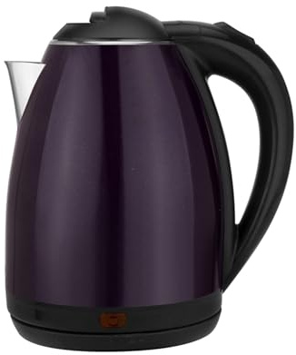 Electric Fast Boil Kettle, Fast Boil,304 Stainless Steel Rapid Boil Kettle, 2L, 1500W, Auto Shut - Off ProtectionPurple,2L