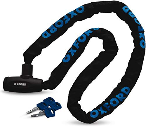 Oxford 590-LK105 GP Cadena 8 1,5 m x 8 mm, redonda, color negro