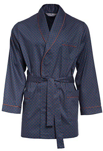 Elegante vestaglia per gli uomini Revise RE-509 – Blu scuro C4 – L