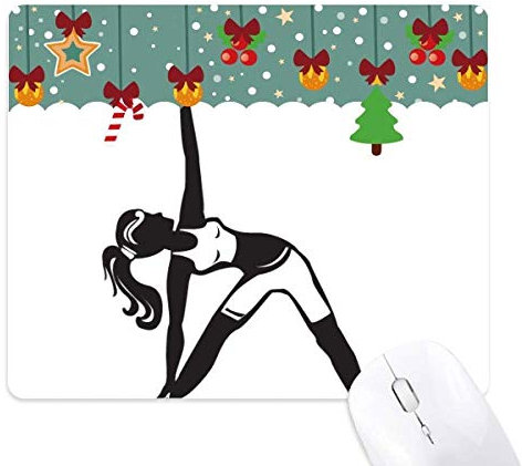 Tapis de souris en caoutchouc pour le yoga et la fille
