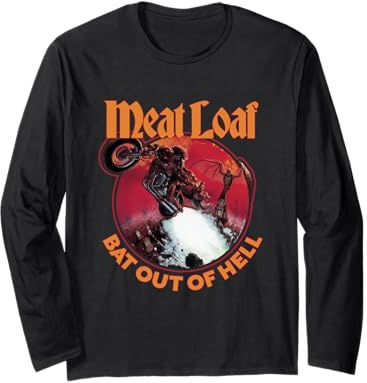 Meat Loaf Bat Out of Hell Long Sleeve T-Shirt