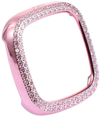 Hemobllo 3 Cover Protective Watch Case Electroplating Shell for Sense Smart Watch Full Body Protector with Easy Access to Controls Sensors and Features Easy Install