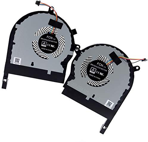 Deal4GO Ventilador de refrigeración de gráficos de CPU y GPU 13NR00J0P01011 13NR00J0P02011 Reemplazo para ASUS TUF Gaming FX504 FX504GD-ES51 FX504GM-ES74 TUF504 FX80 ZX80